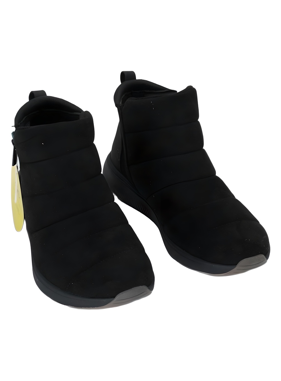 Ryka Womens Paragon Water-Repellent Side-Zip Boots Black Micro Suede Size 8M